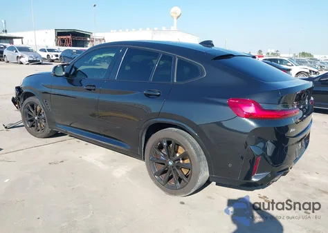 2022 BMW X4 M40I из США, поврежденный, VIN 5UX43DT04N9M50649